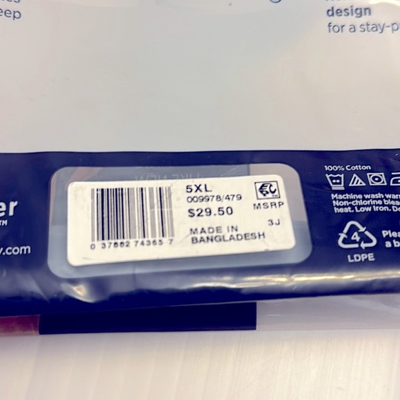 NWT Jockey 2 PK Boxer Briefs 5XL - Picture 6 of 9